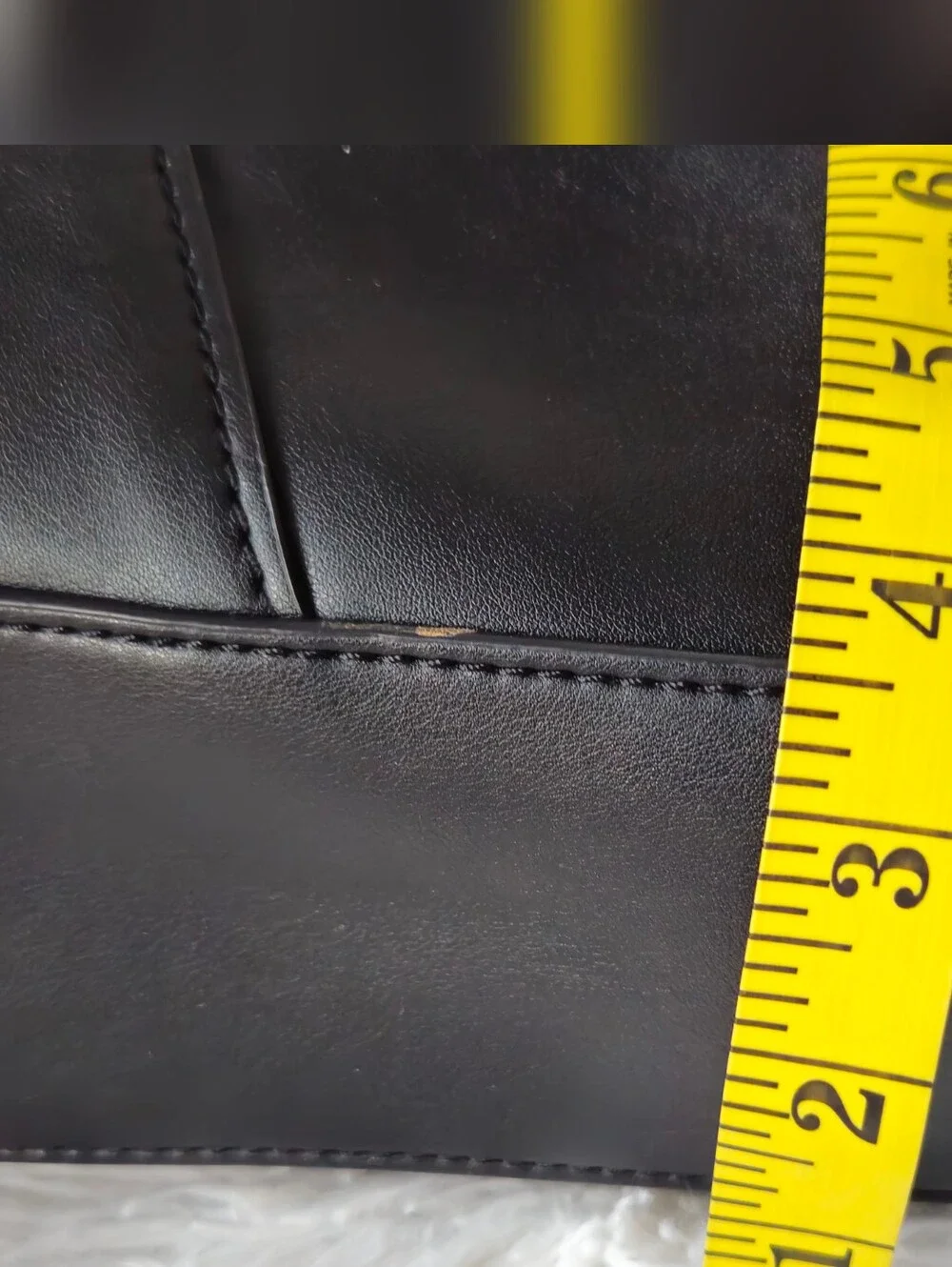 GUESS Shawna Black Faux Leather Logo Top Handle Satchel